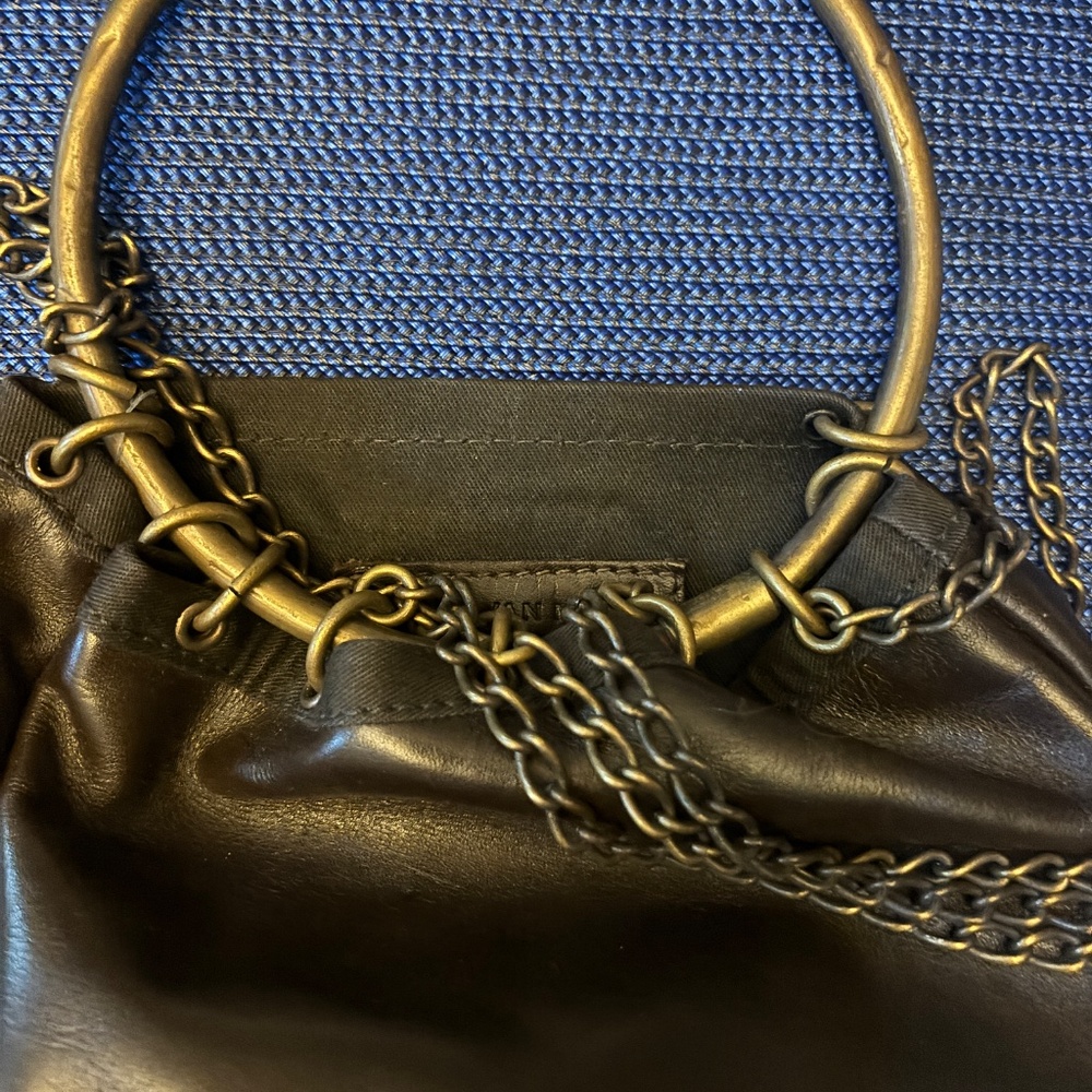 Rare Dries van Noten vintage never used brown leather purse - Picture 5 of 9